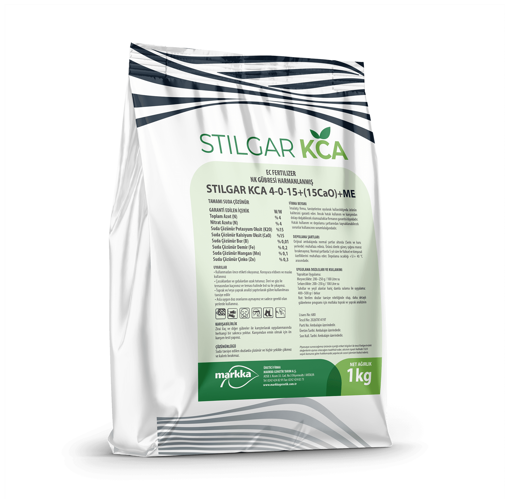 Stilgar KCA 4-0-15+(15CaO)+ME